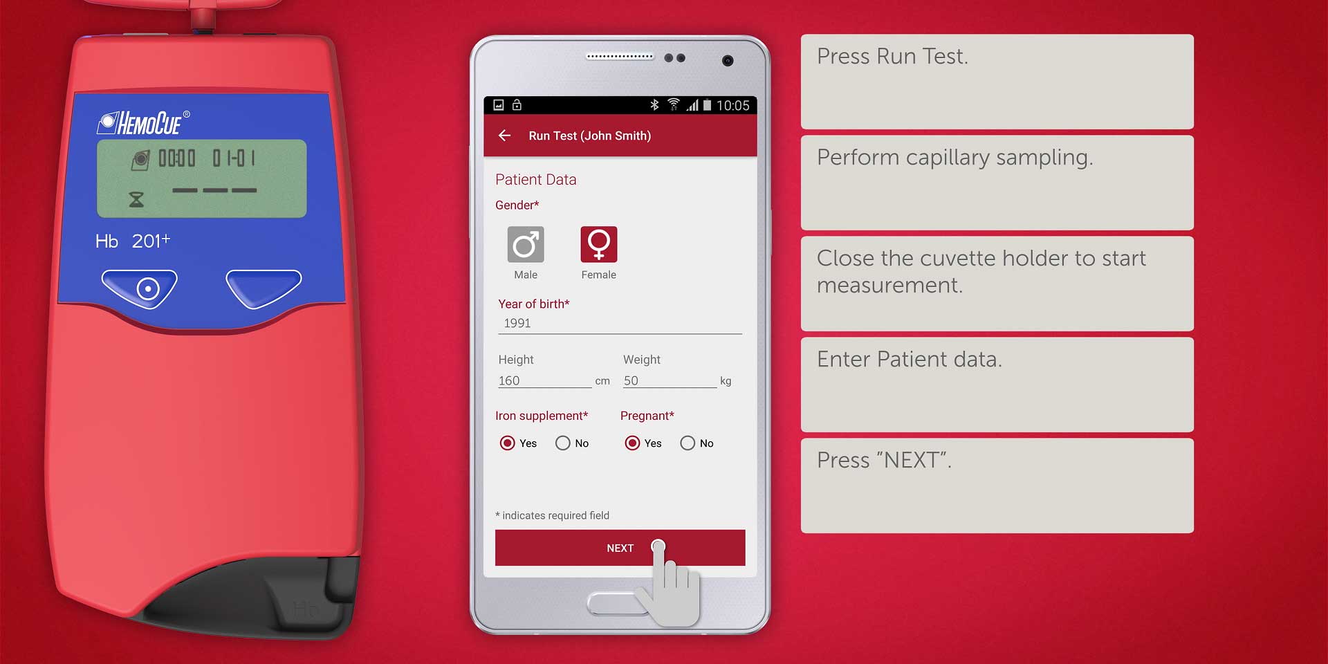 HemoCue Hb 201 Instruction Videos