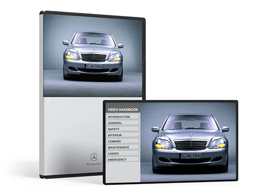 Mercedes-Benz instruktions-DVD